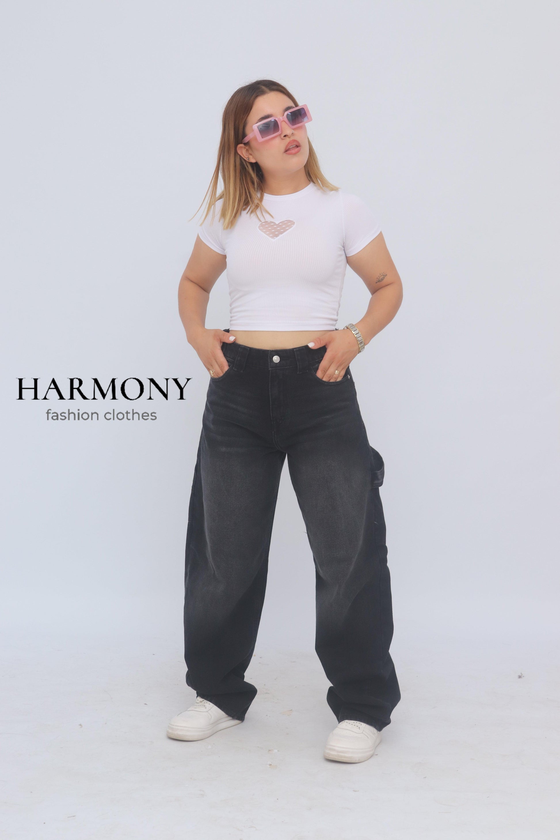 Baggy carpenter jeans ( code 5 ) - HARMONY fashion clothes