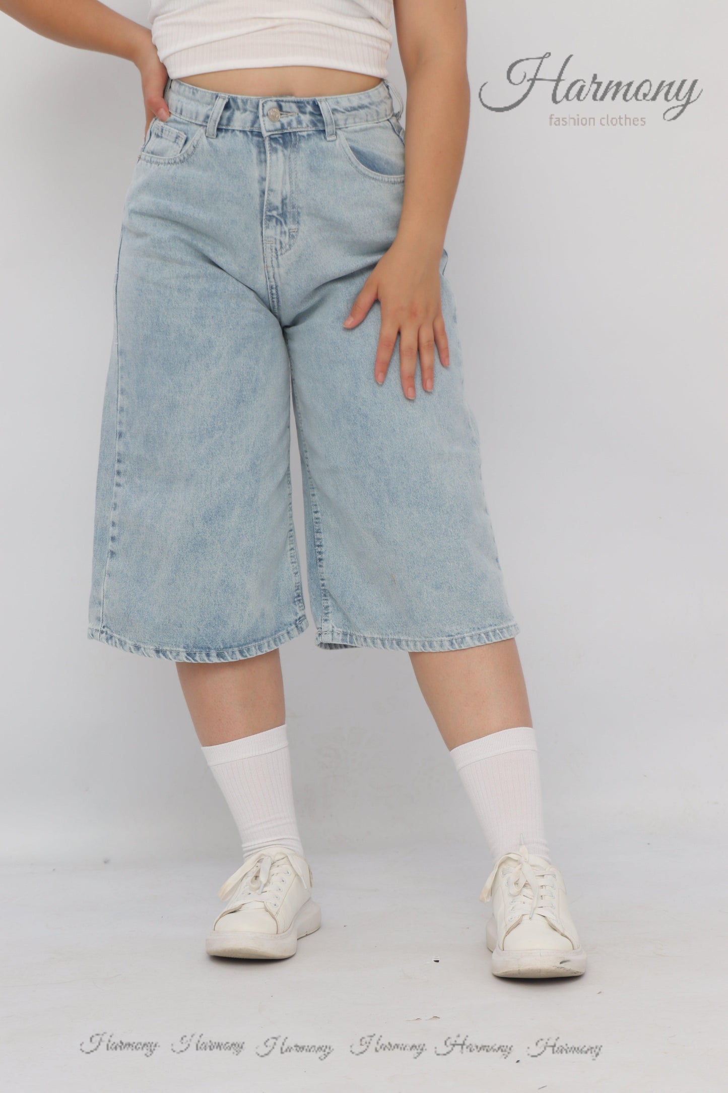 Baggy jorts ( code 2 ) - HARMONY fashion clothes