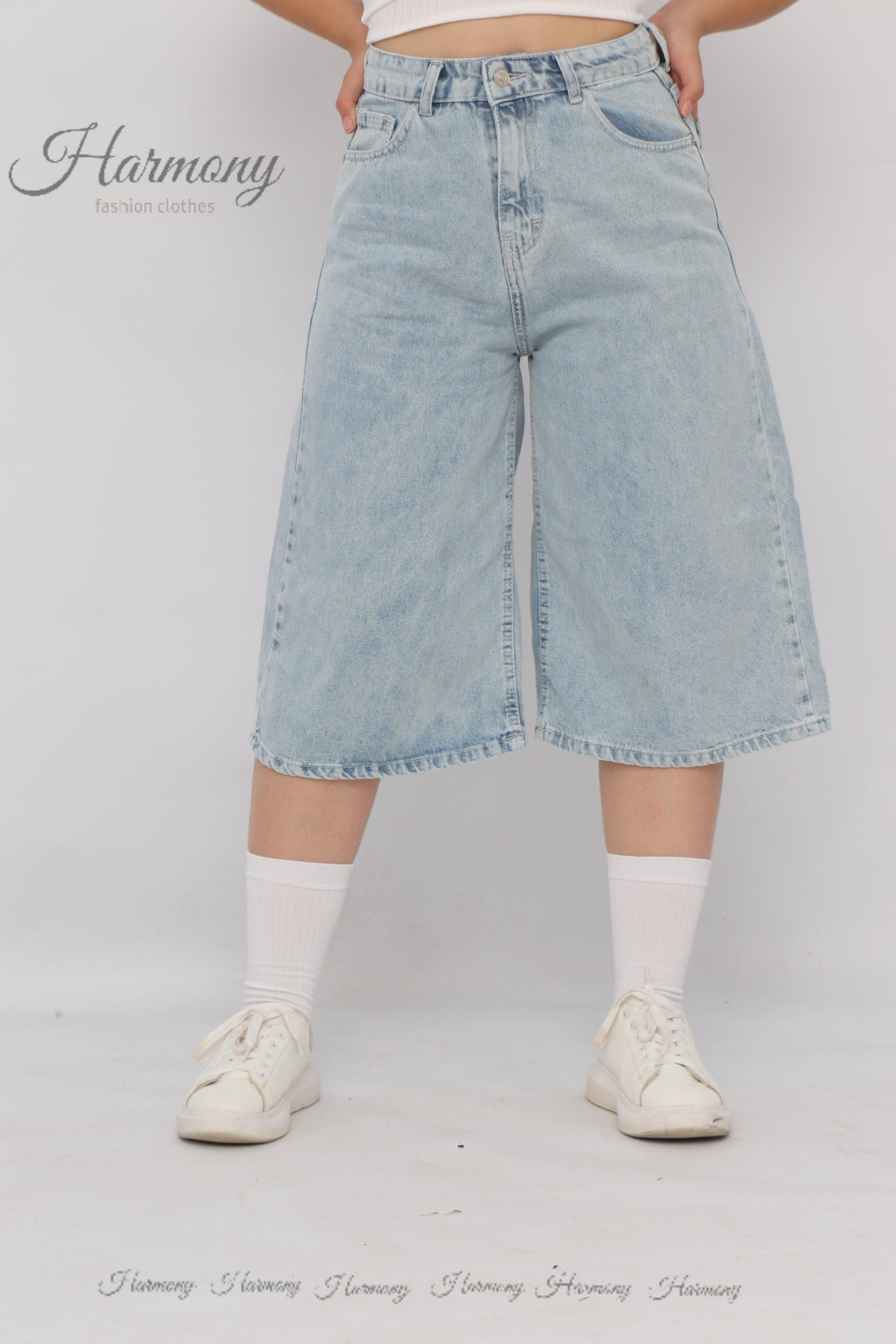 Baggy jorts ( code 2 ) - HARMONY fashion clothes