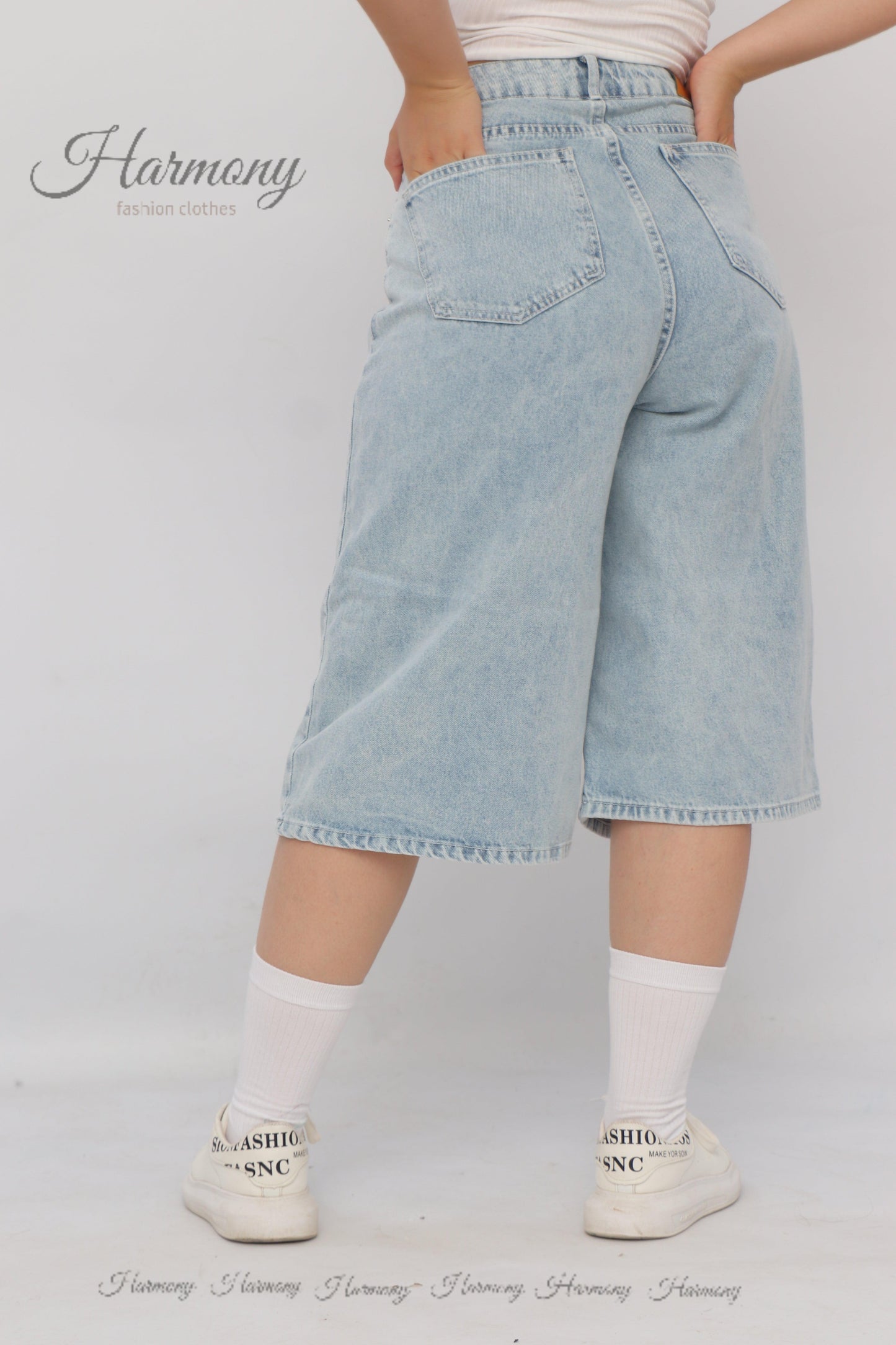 Baggy jorts ( code 2 ) - HARMONY fashion clothes