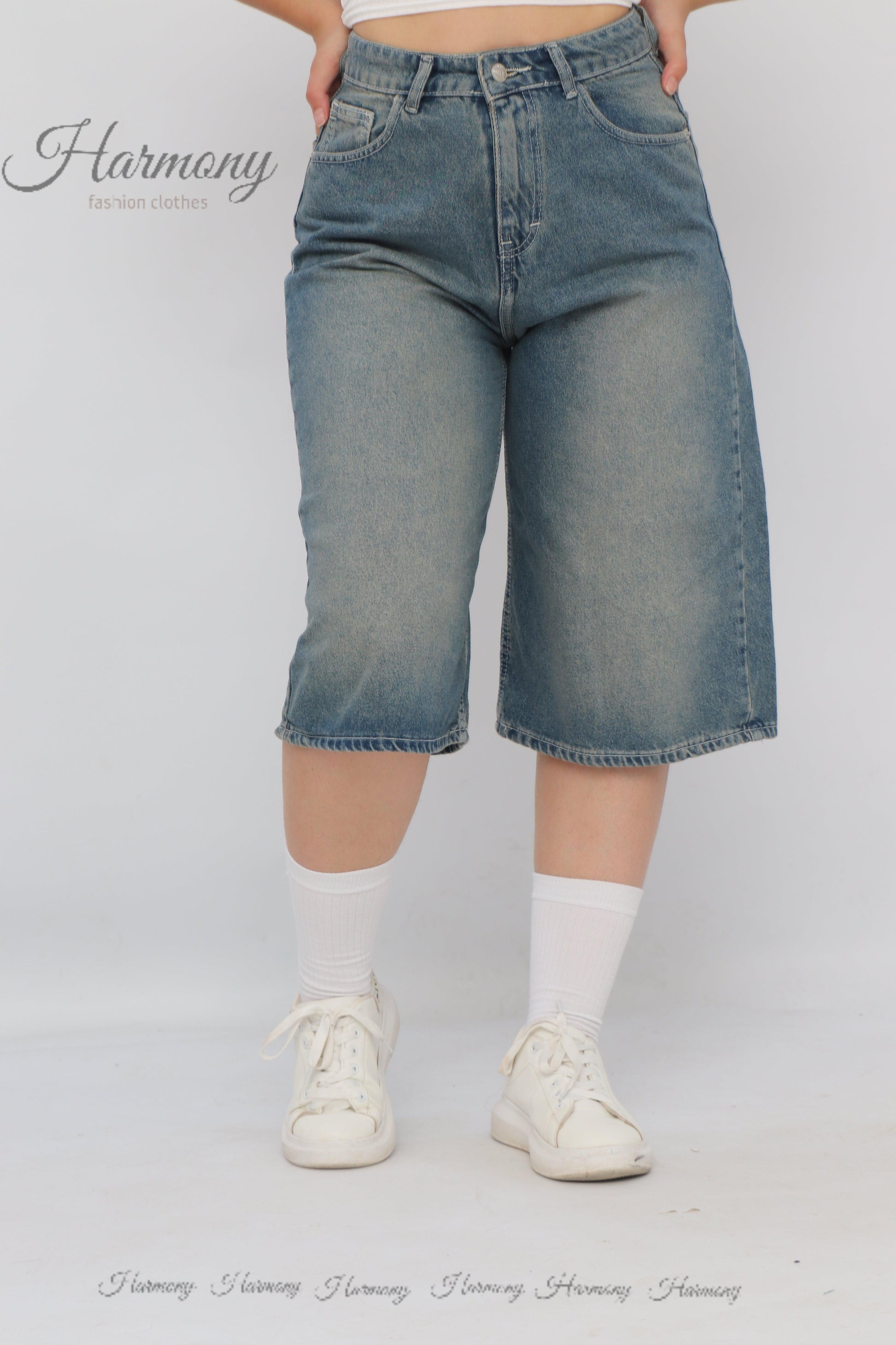 Baggy jorts ( code 1 ) - HARMONY fashion clothes