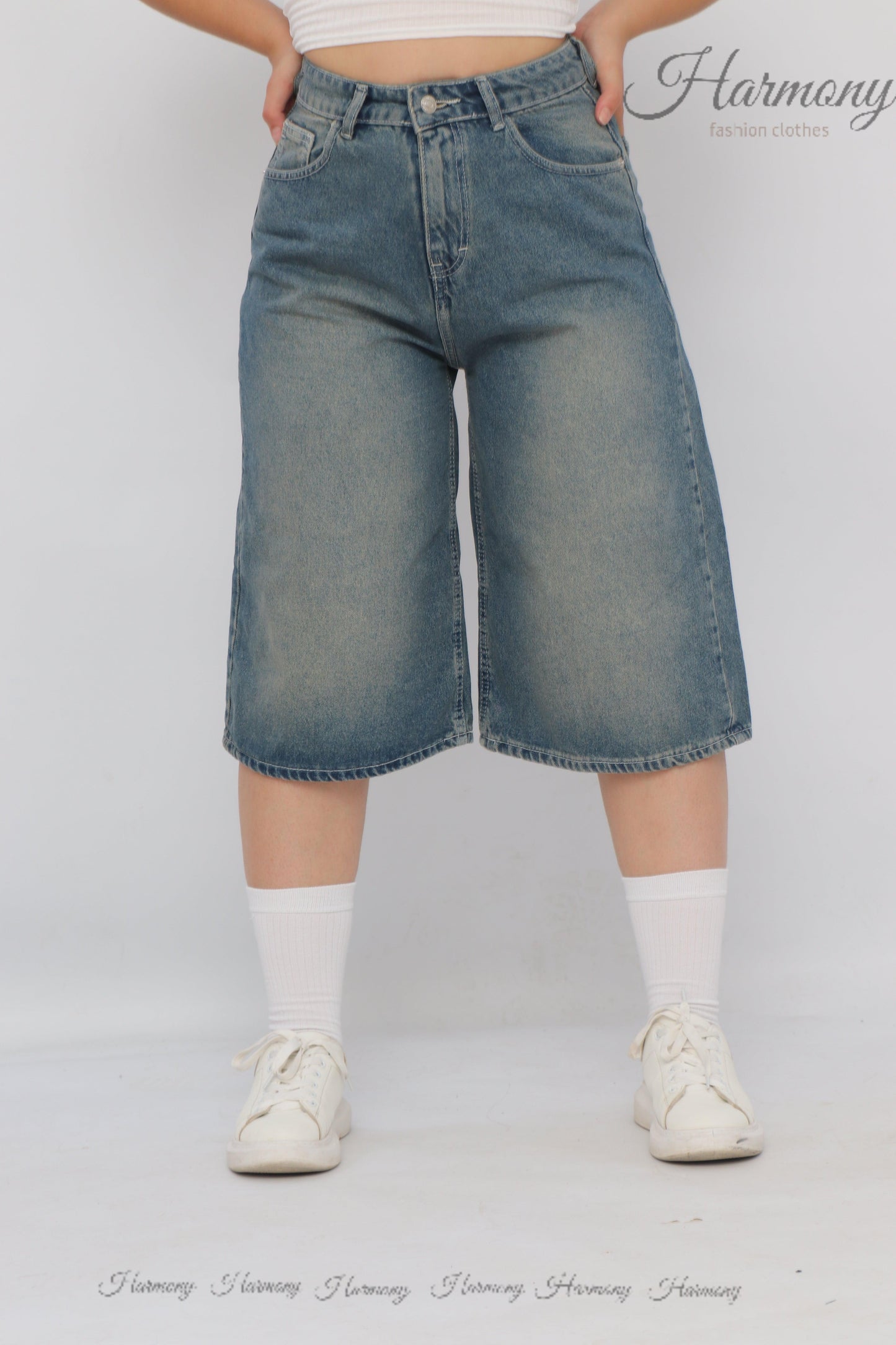 Baggy jorts ( code 1 ) - HARMONY fashion clothes