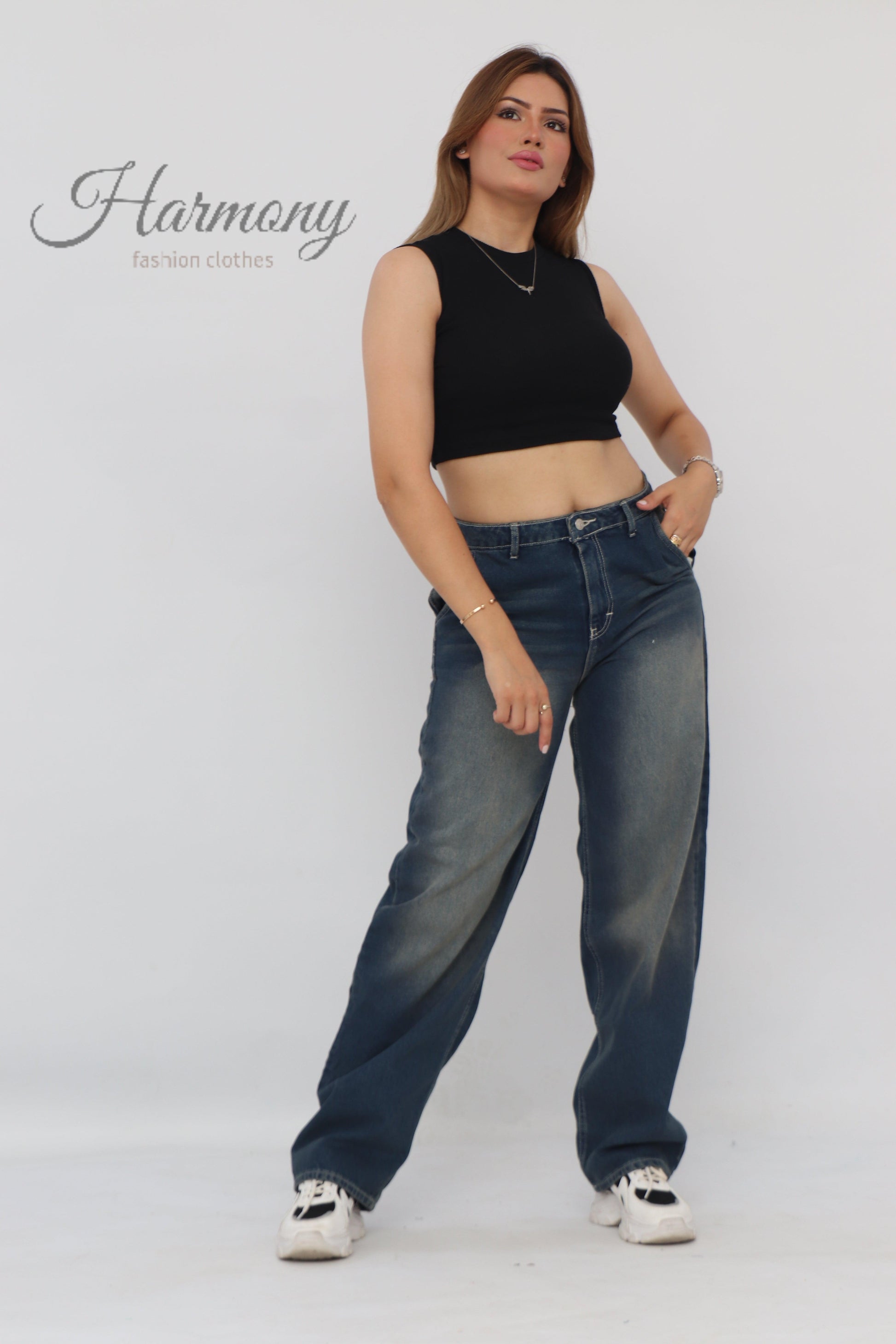 Baggy jeans ( code 3 ) - HARMONY fashion clothes