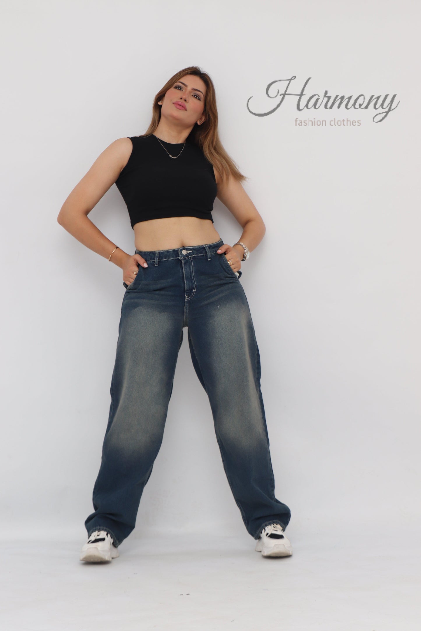 Baggy jeans ( code 3 ) - HARMONY fashion clothes