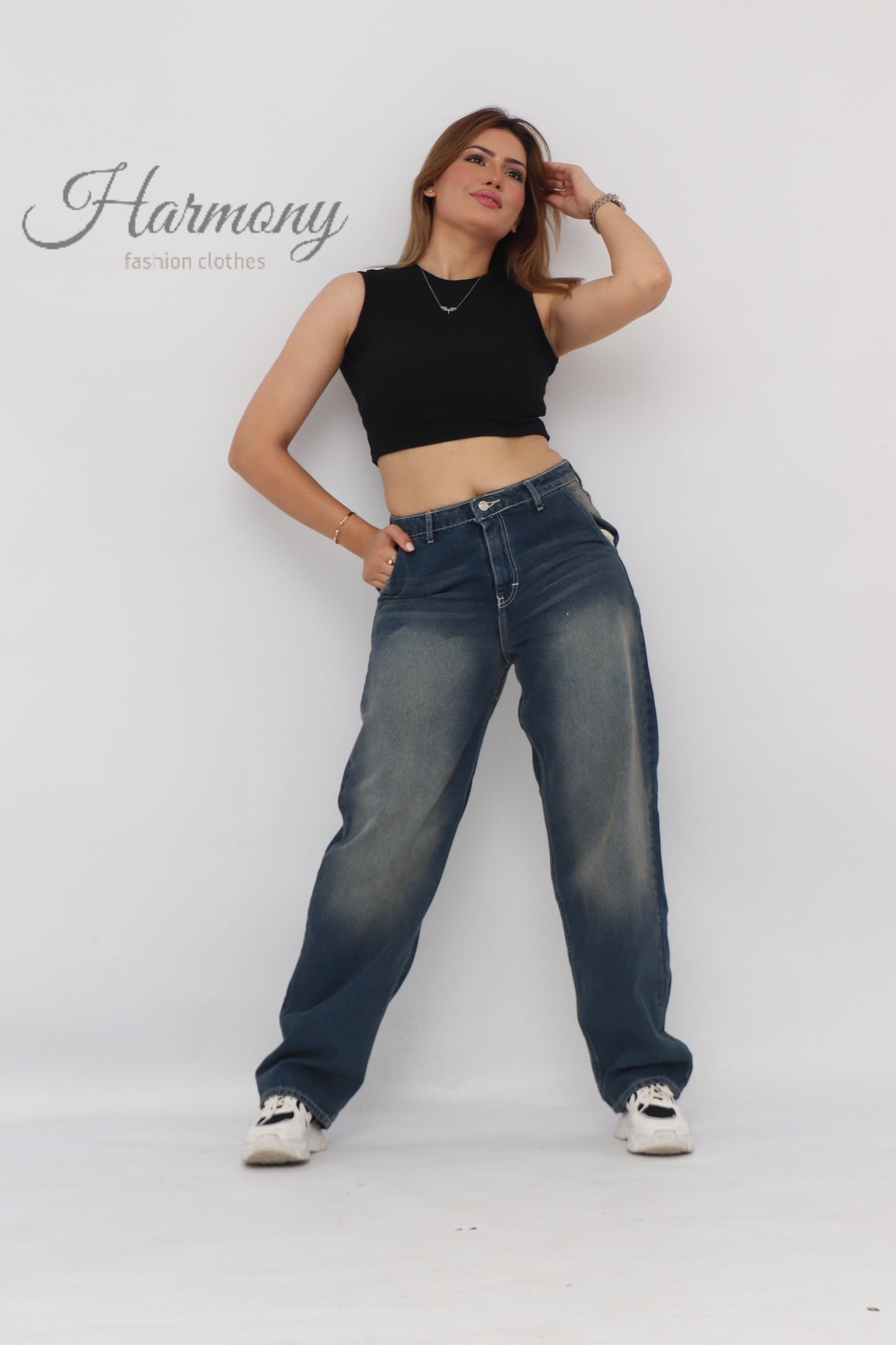 Baggy jeans ( code 3 ) - HARMONY fashion clothes