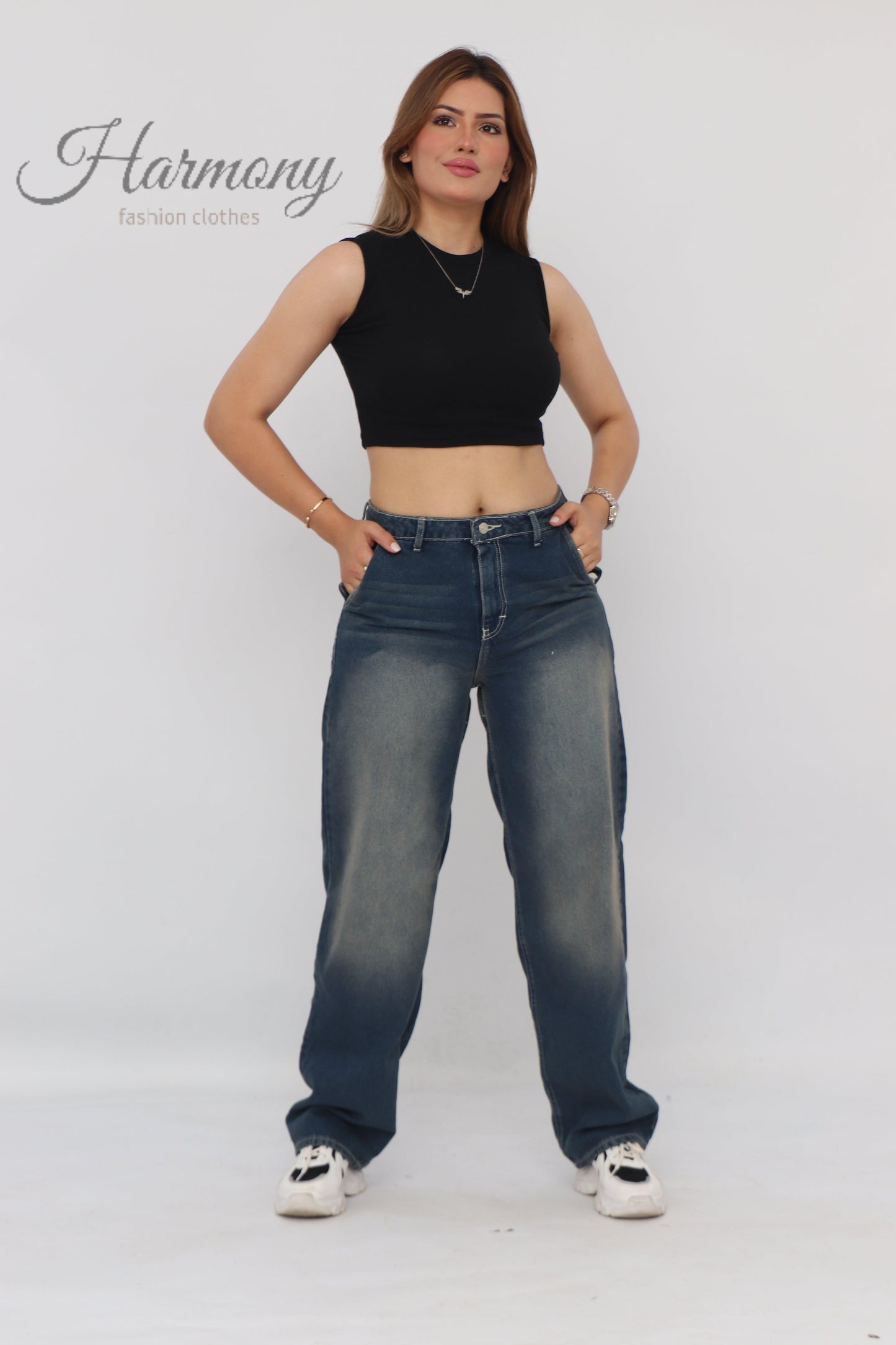 Baggy jeans ( code 3 ) - HARMONY fashion clothes