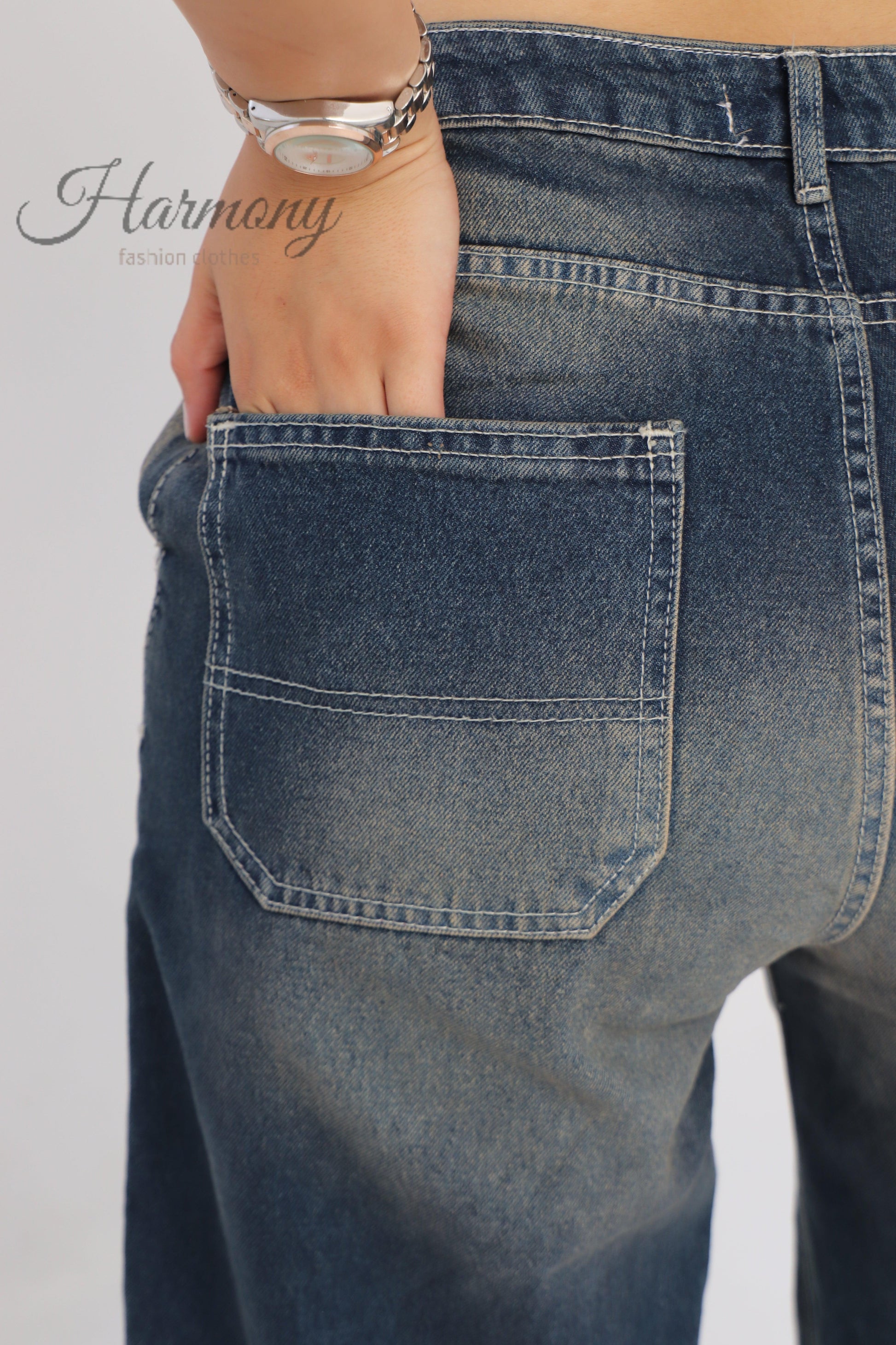 Baggy jeans ( code 3 ) - HARMONY fashion clothes