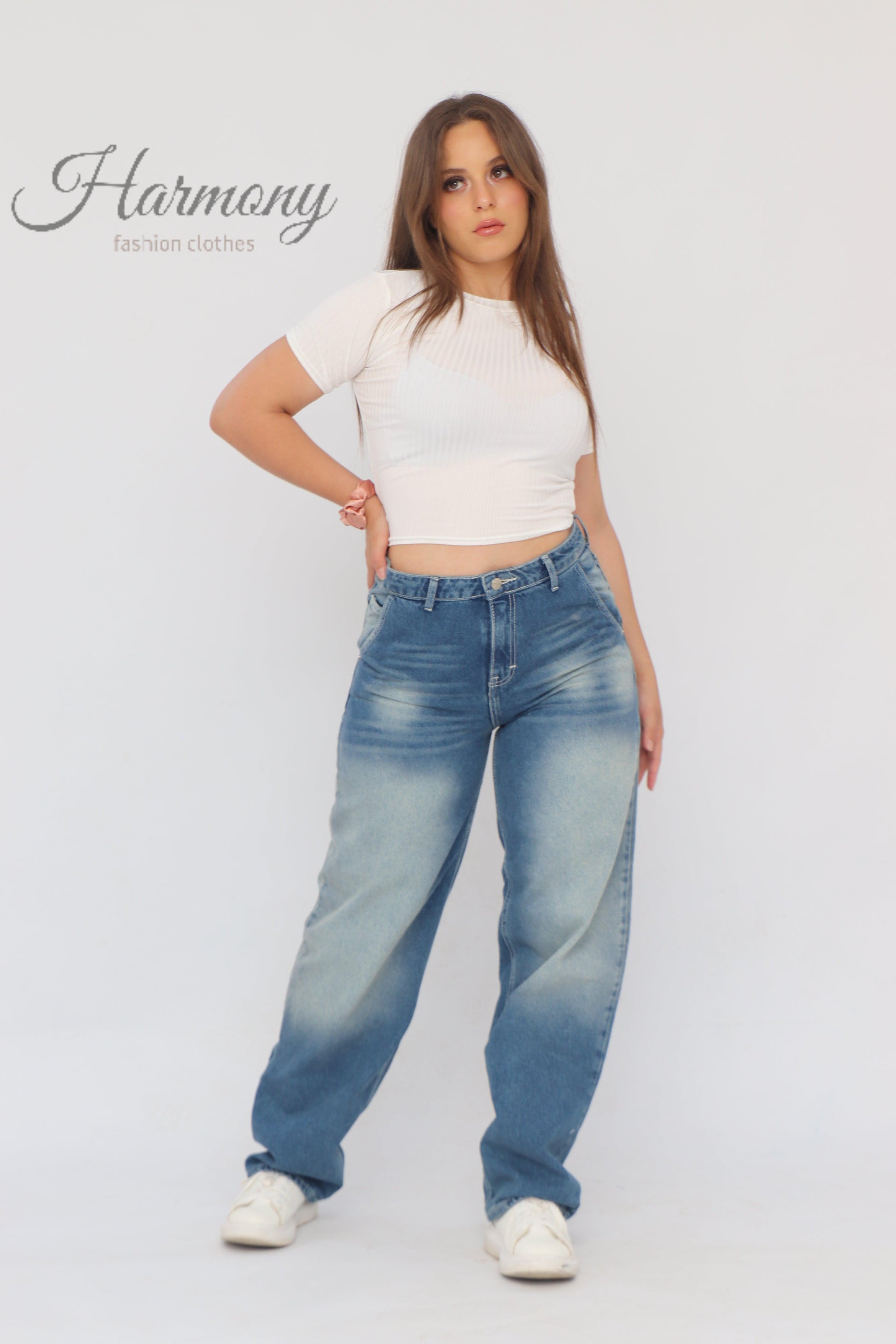 Baggy jeans ( code 2 ) - HARMONY fashion clothes