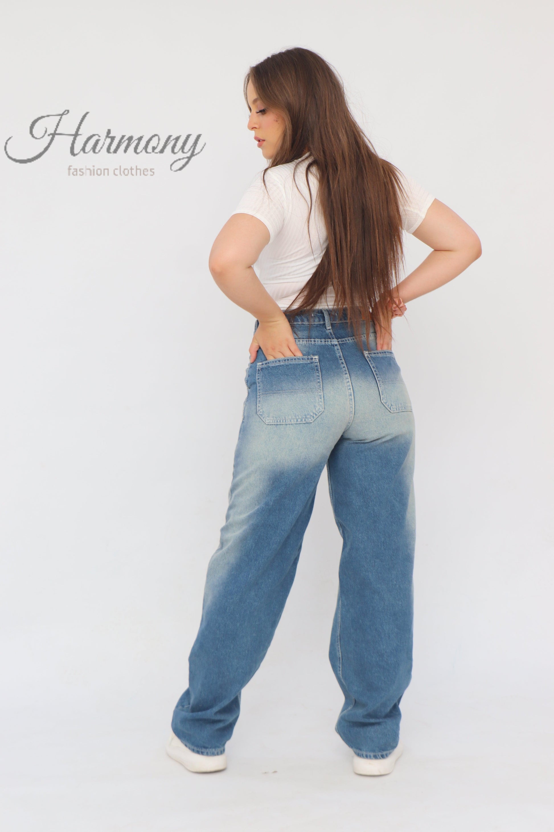 Baggy jeans ( code 2 ) - HARMONY fashion clothes