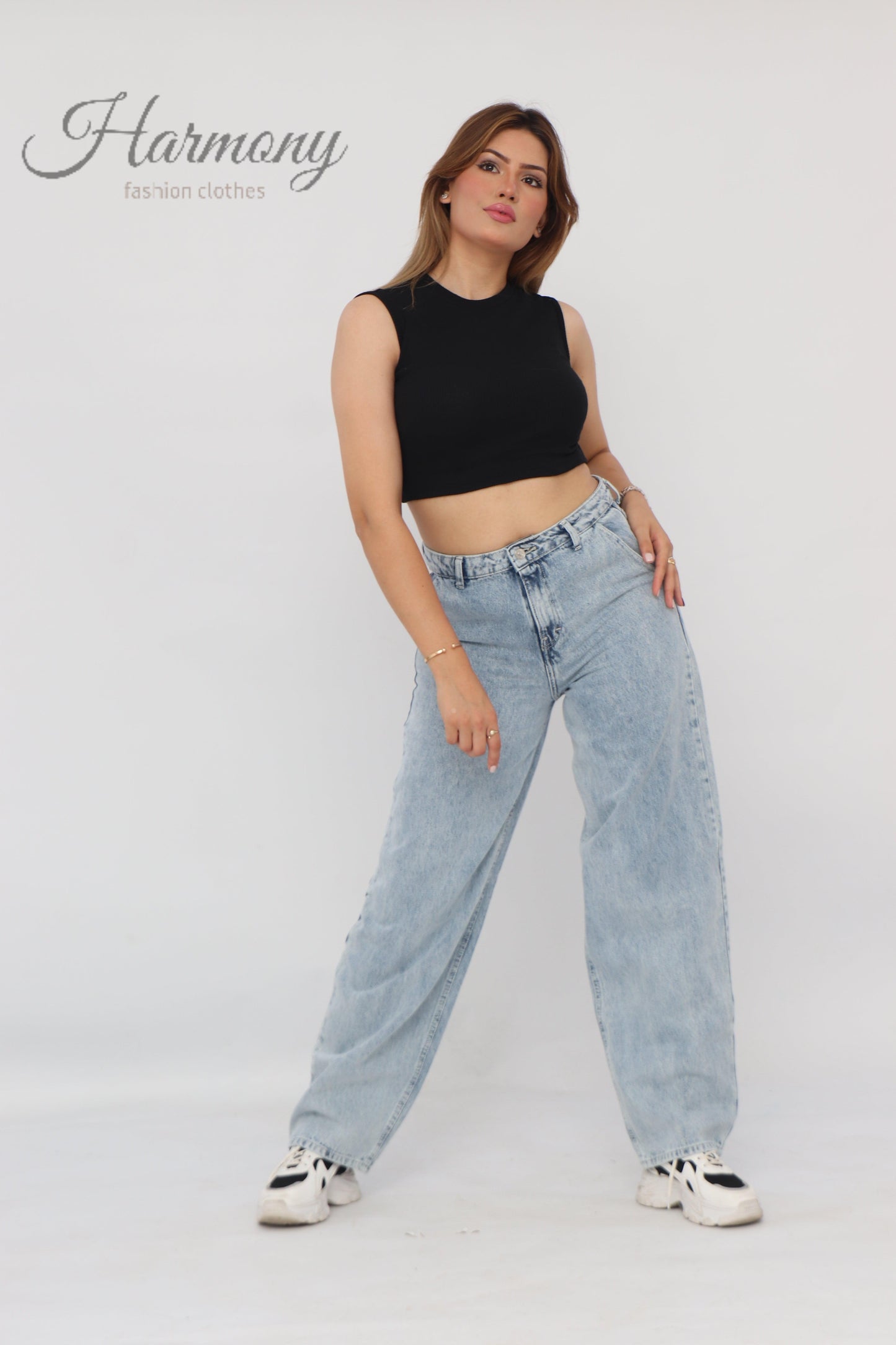 Baggy jeans ( code 1 ) - HARMONY fashion clothes