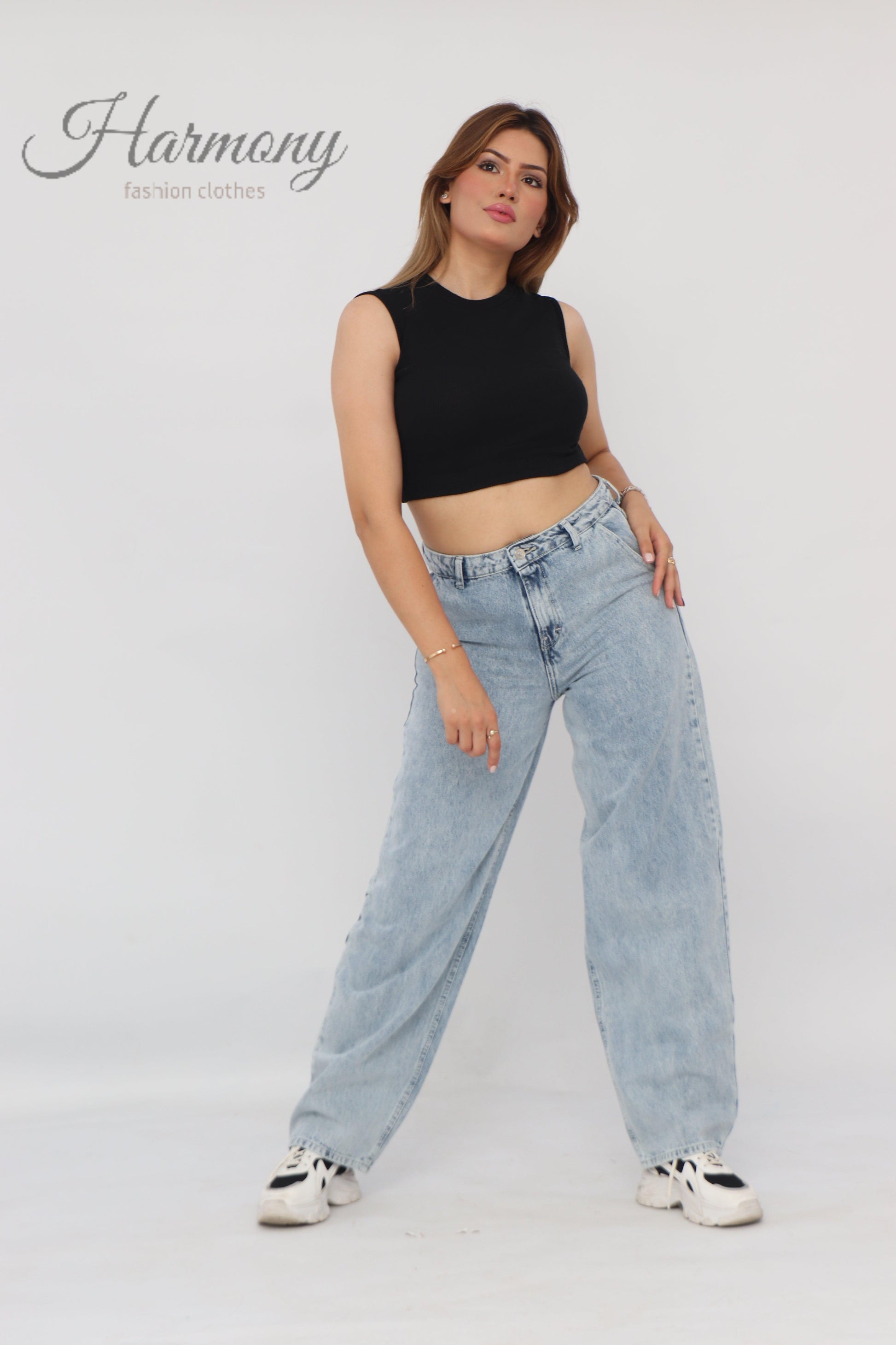 Baggy jeans ( code 1 ) - HARMONY fashion clothes