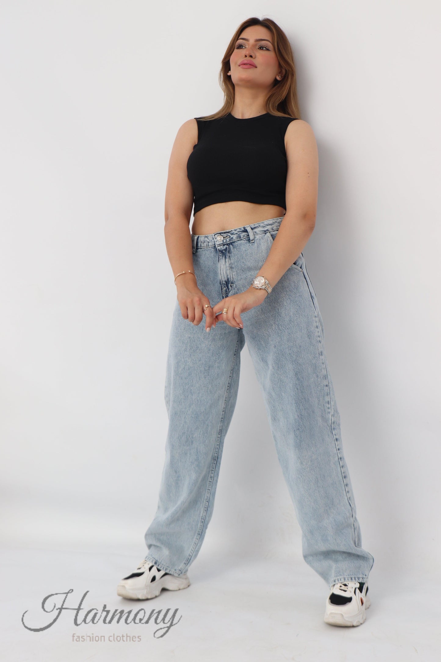 Baggy jeans ( code 1 ) - HARMONY fashion clothes