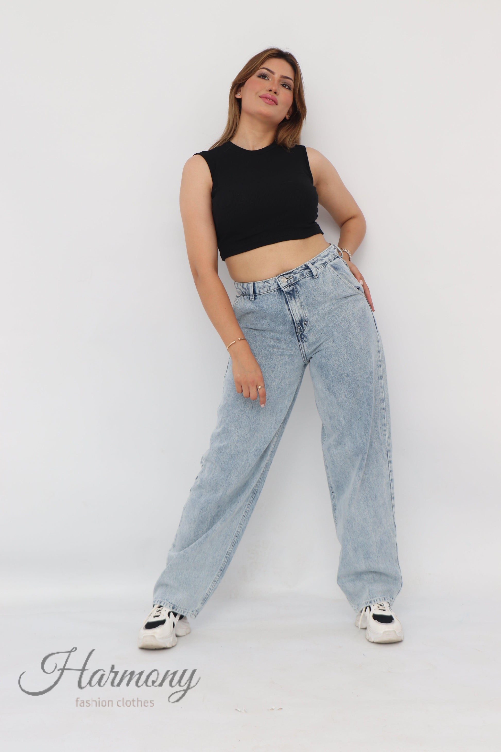 Baggy jeans ( code 1 ) - HARMONY fashion clothes