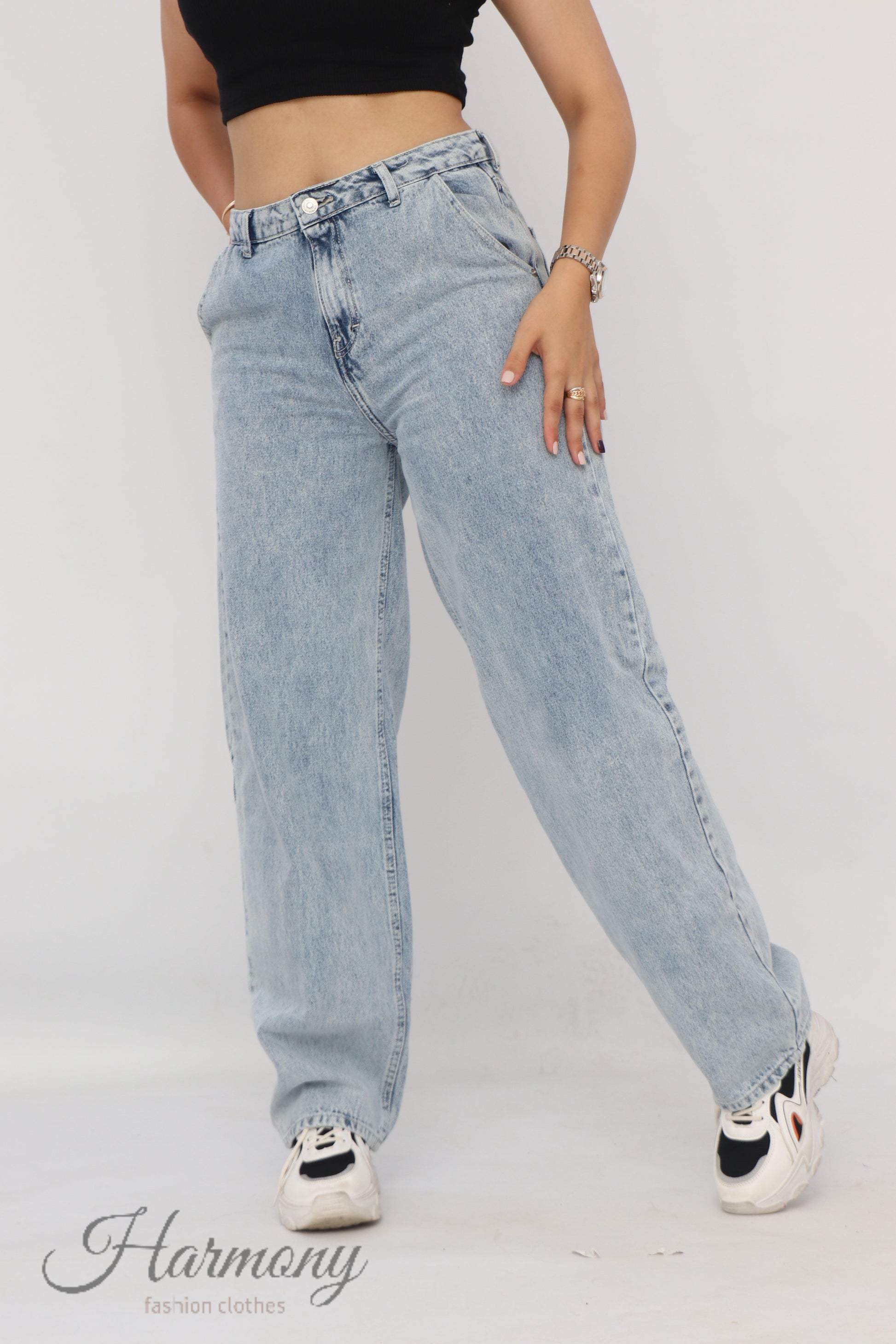 Baggy jeans ( code 1 ) - HARMONY fashion clothes