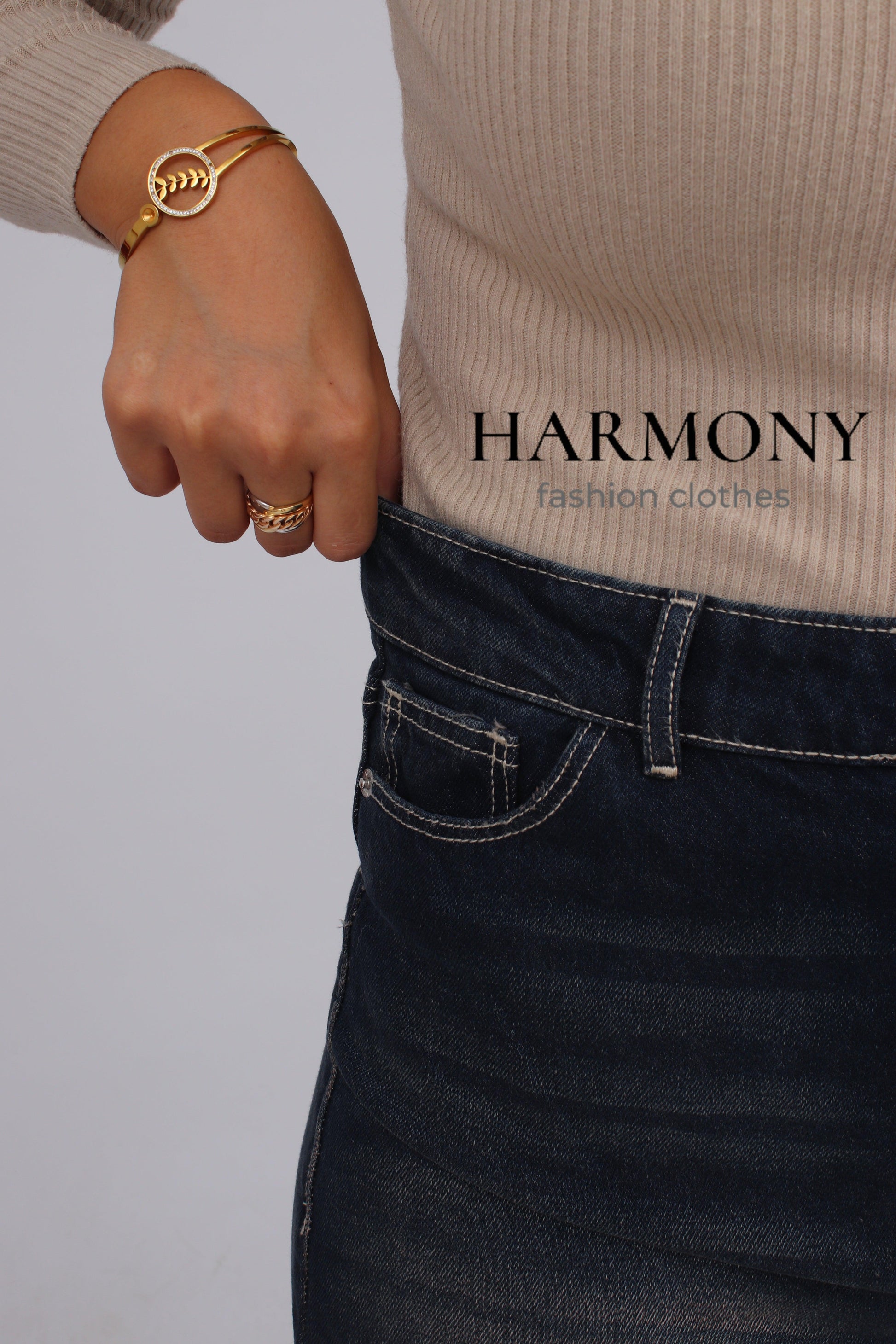 Wide leg jeans ( code 4 ) - HARMONY fashion clothes