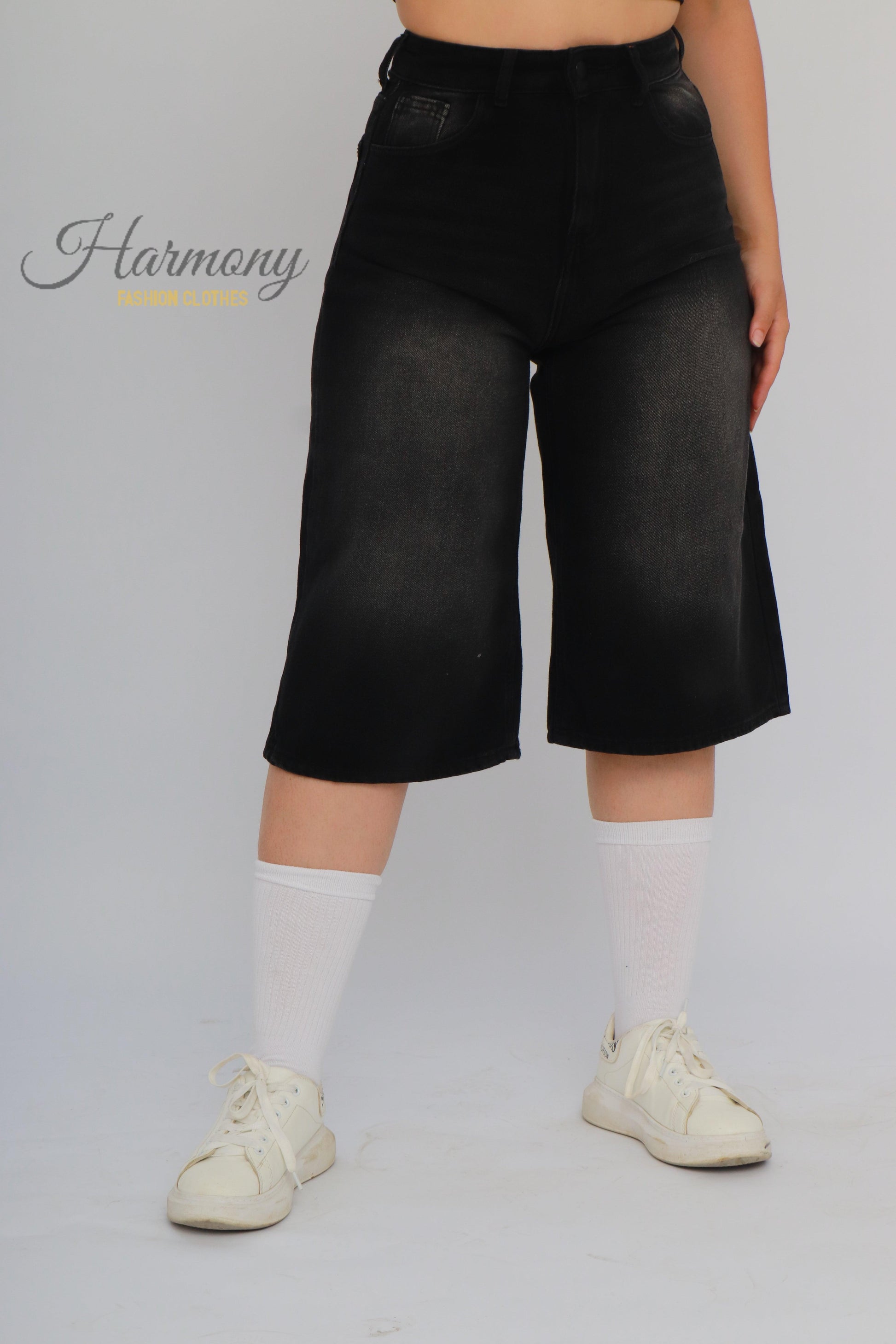 Baggy jorts ( code 4 ) - HARMONY fashion clothes