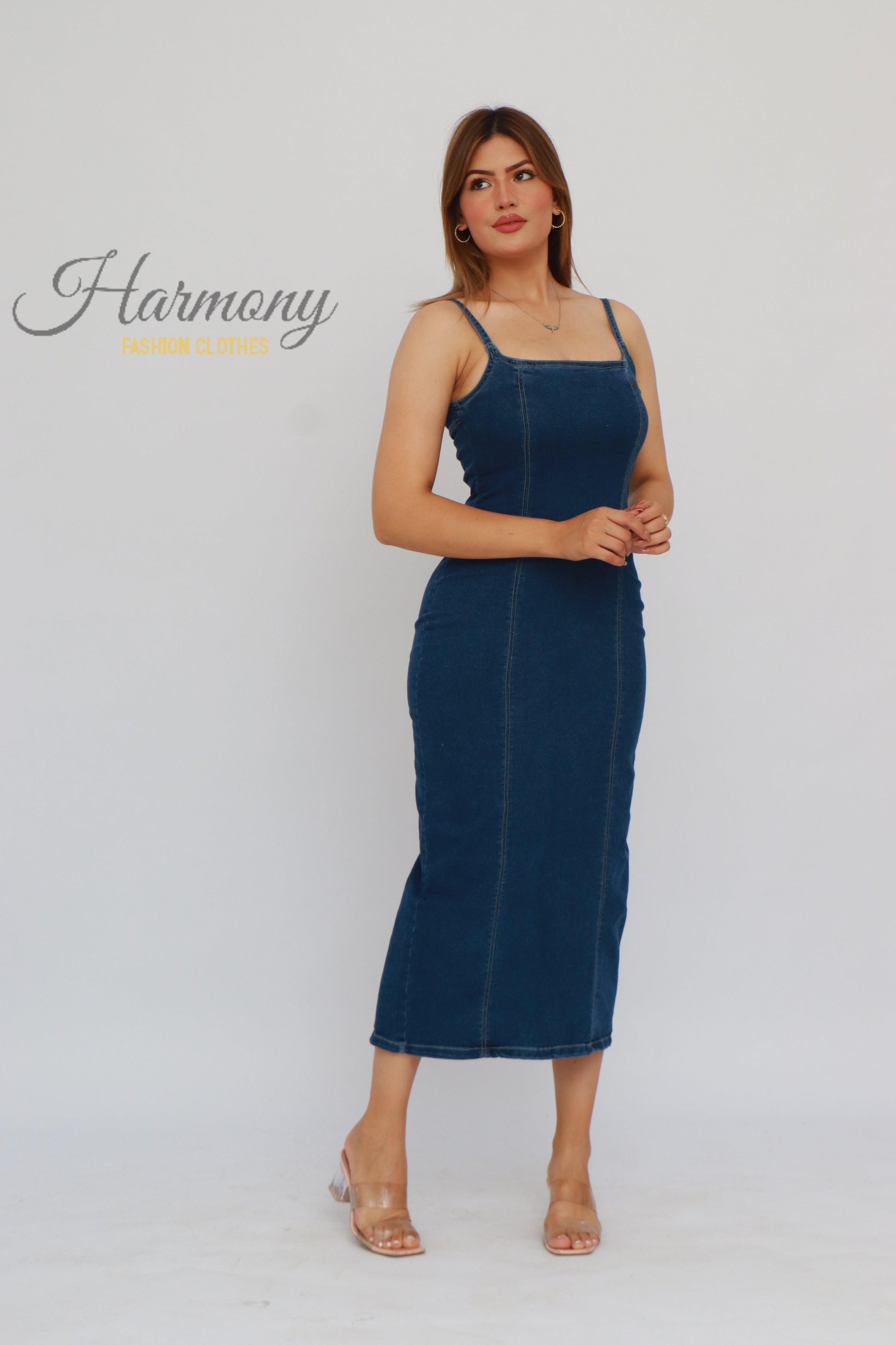 Robe jeans ( code 3 ) - HARMONY fashion clothes