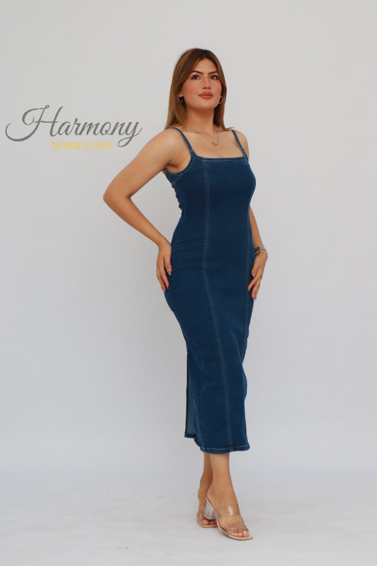 Robe jeans ( code 3 ) - HARMONY fashion clothes