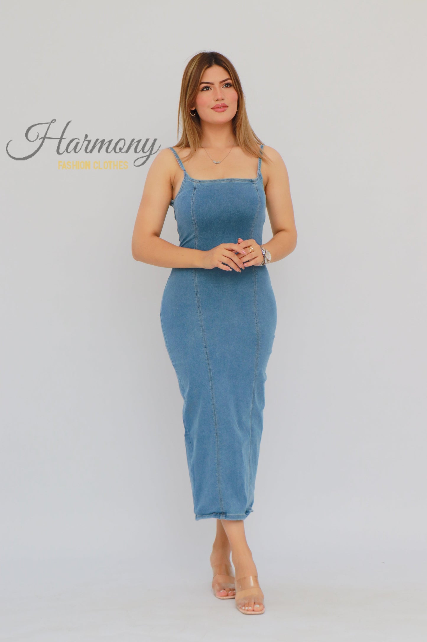 Robe jeans ( code 1 ) - HARMONY fashion clothes