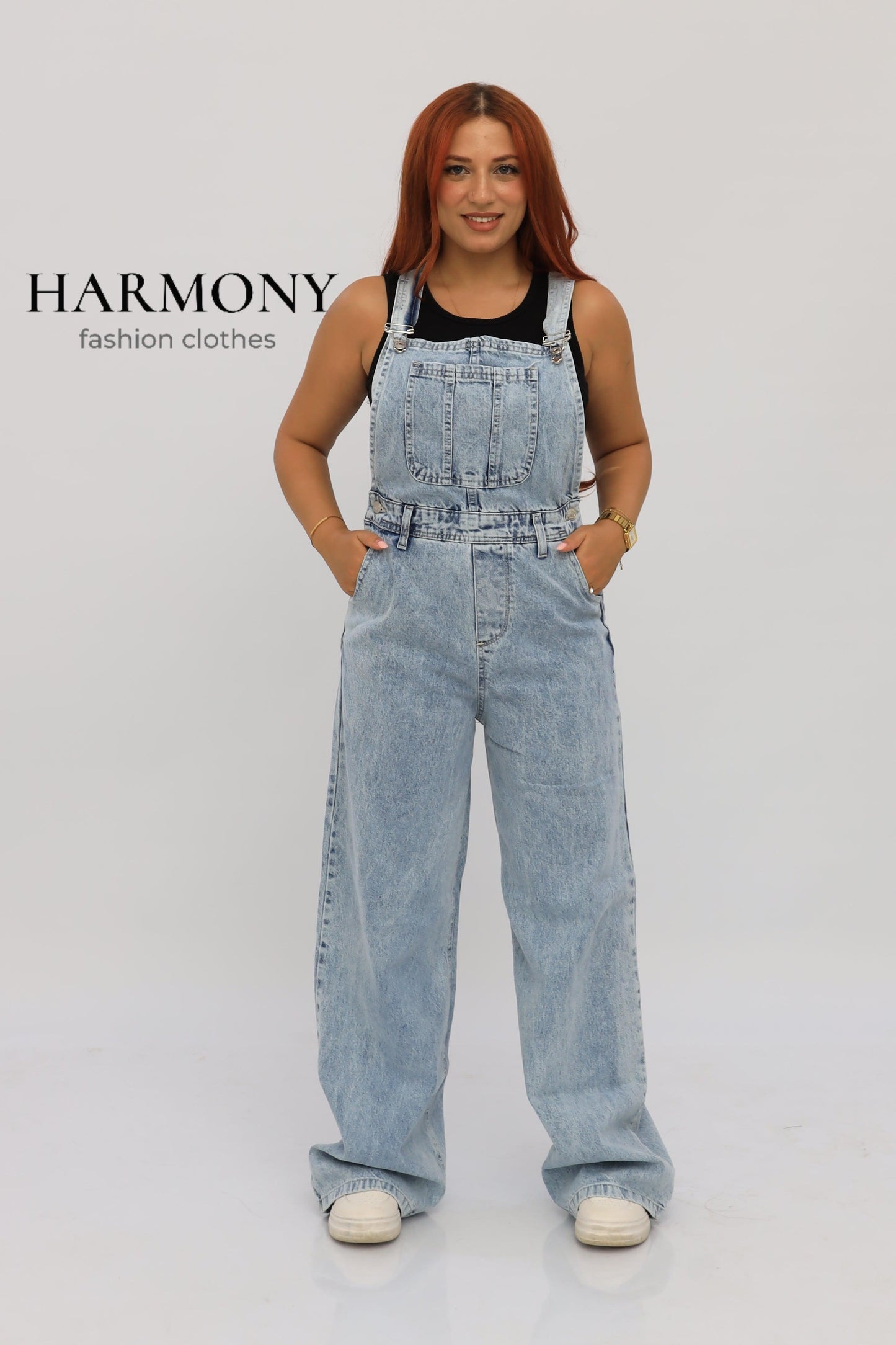 Salopette jeans ( code 1 ) - HARMONY fashion clothes