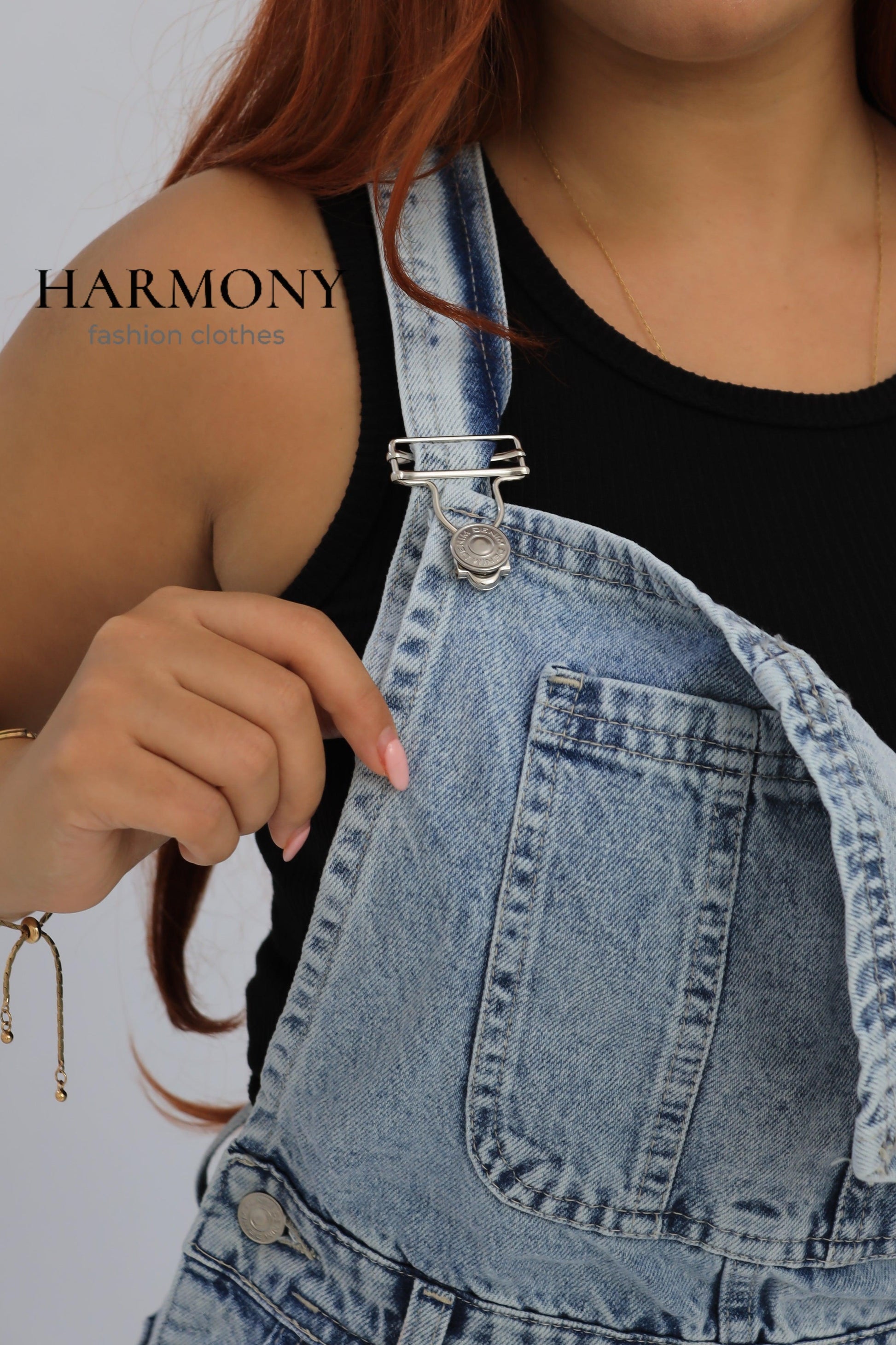 Salopette jeans ( code 1 ) - HARMONY fashion clothes