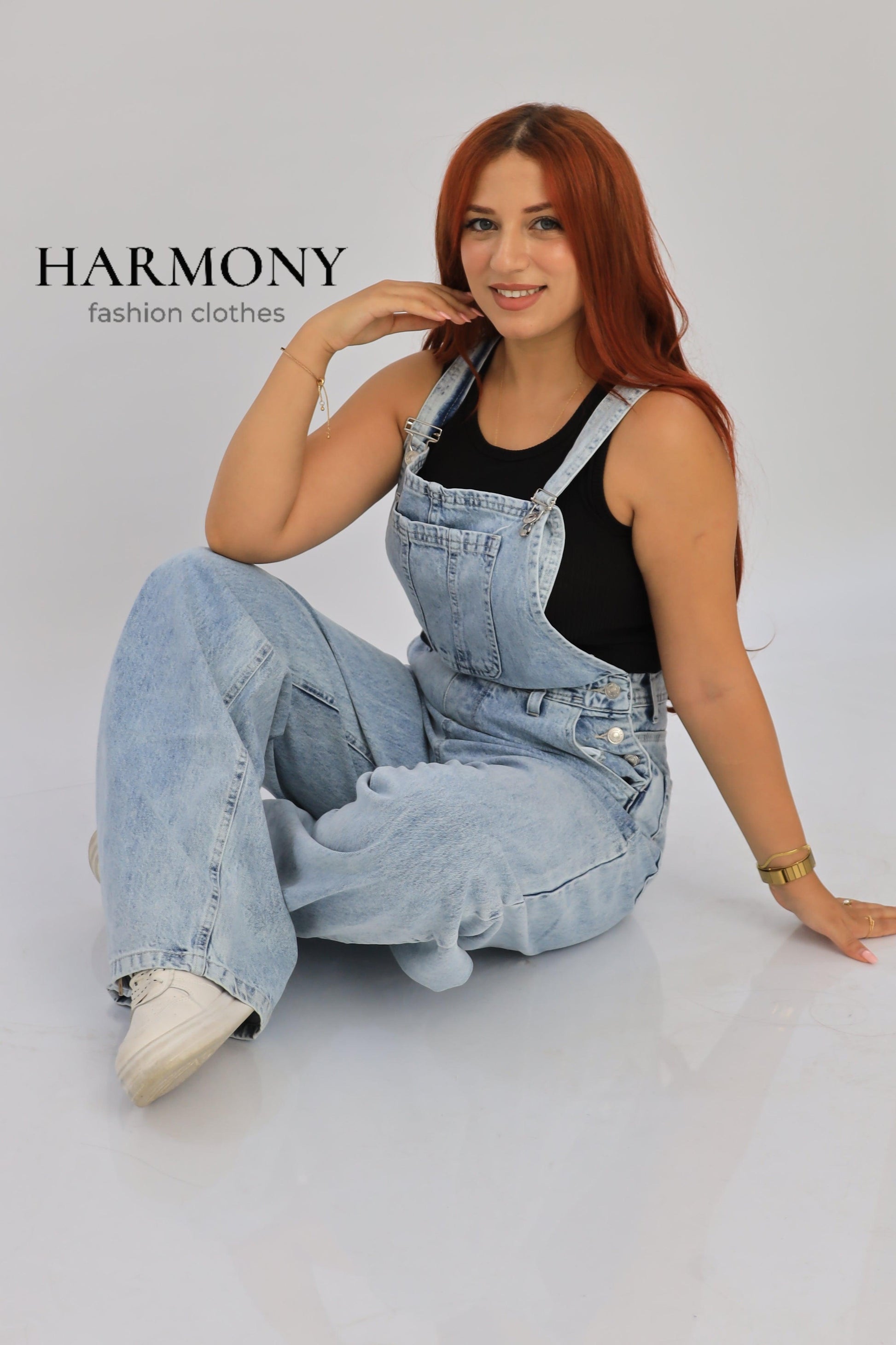 Salopette jeans ( code 1 ) - HARMONY fashion clothes