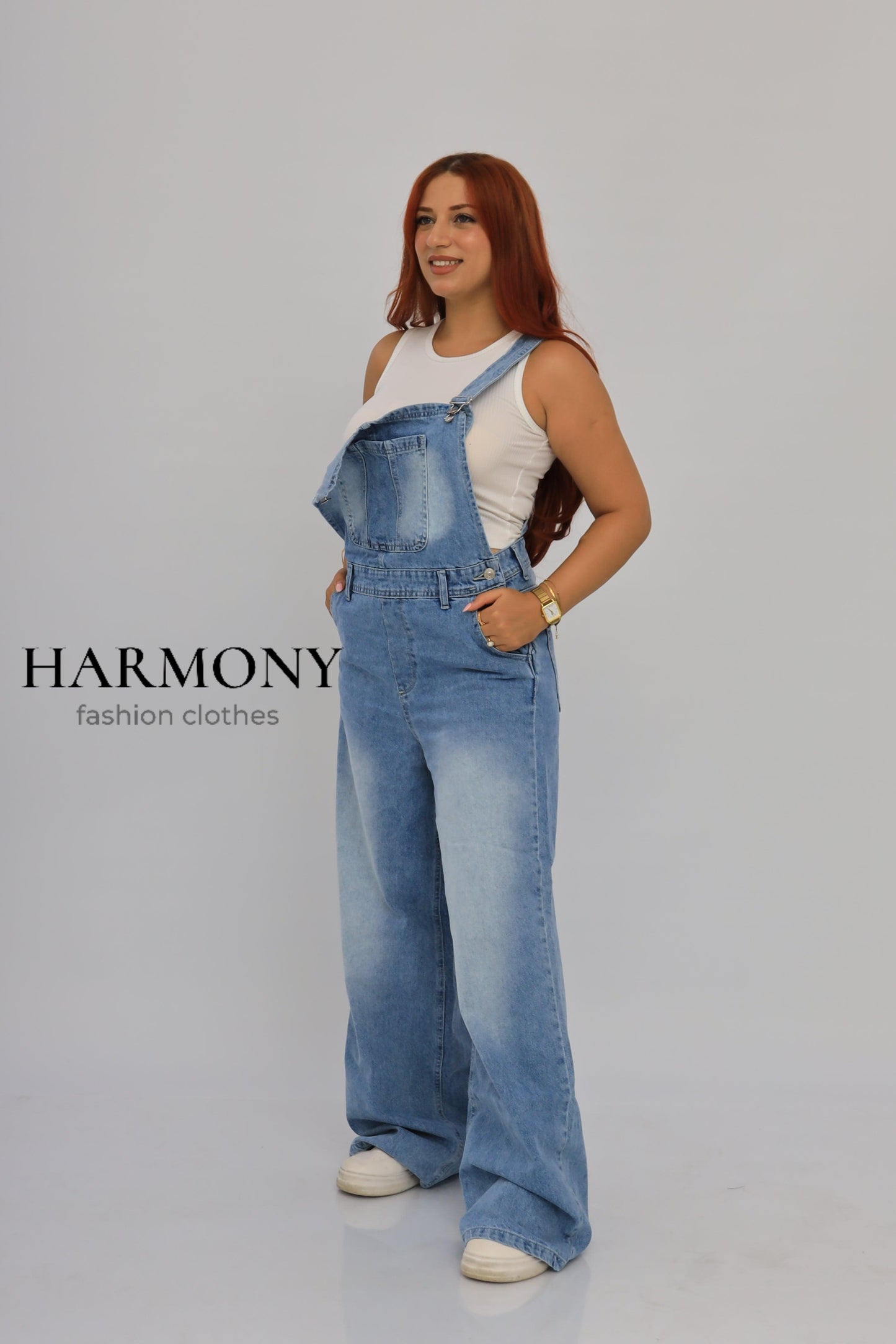 Salopette jeans ( code 2 ) - HARMONY fashion clothes