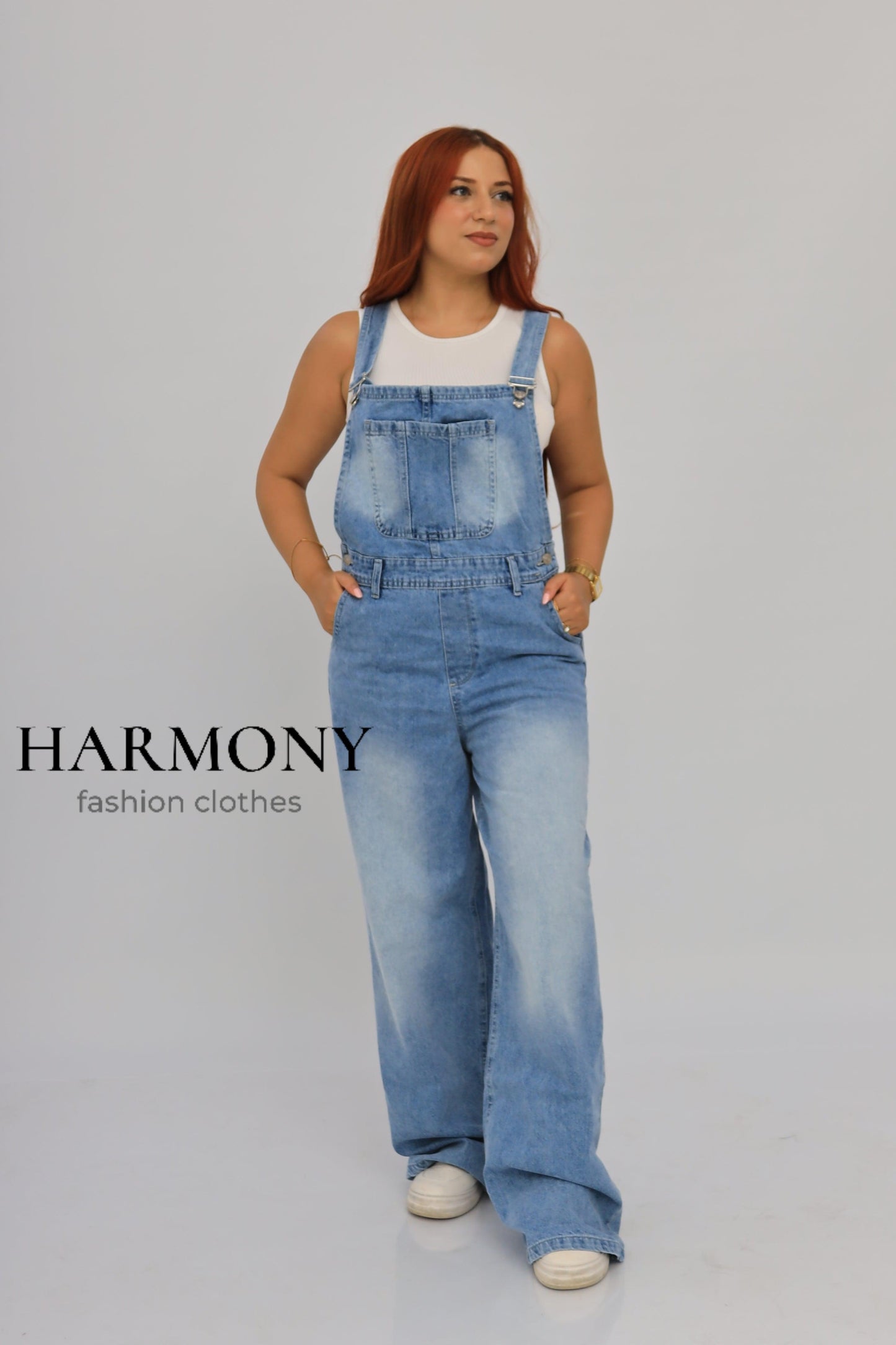 Salopette jeans ( code 2 ) - HARMONY fashion clothes