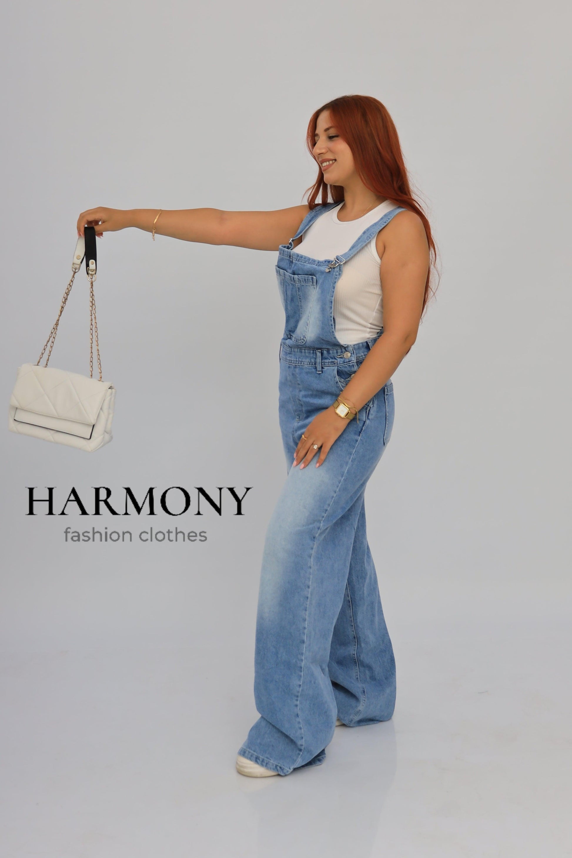 Salopette jeans ( code 2 ) - HARMONY fashion clothes