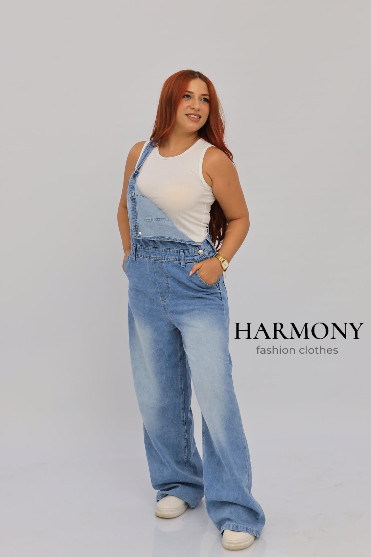 Salopette jeans ( code 2 ) - HARMONY fashion clothes