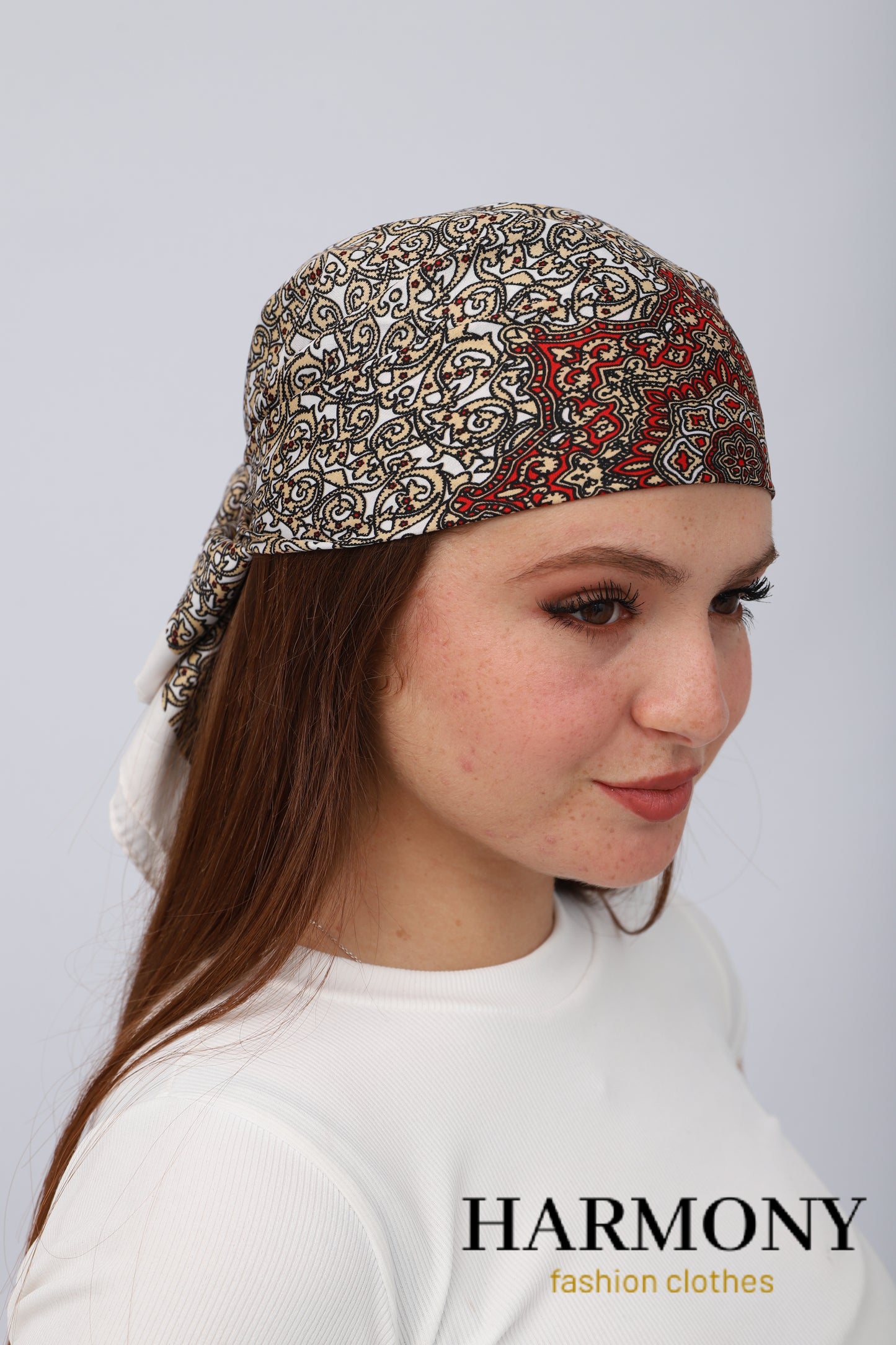 Foulard carré imprimé