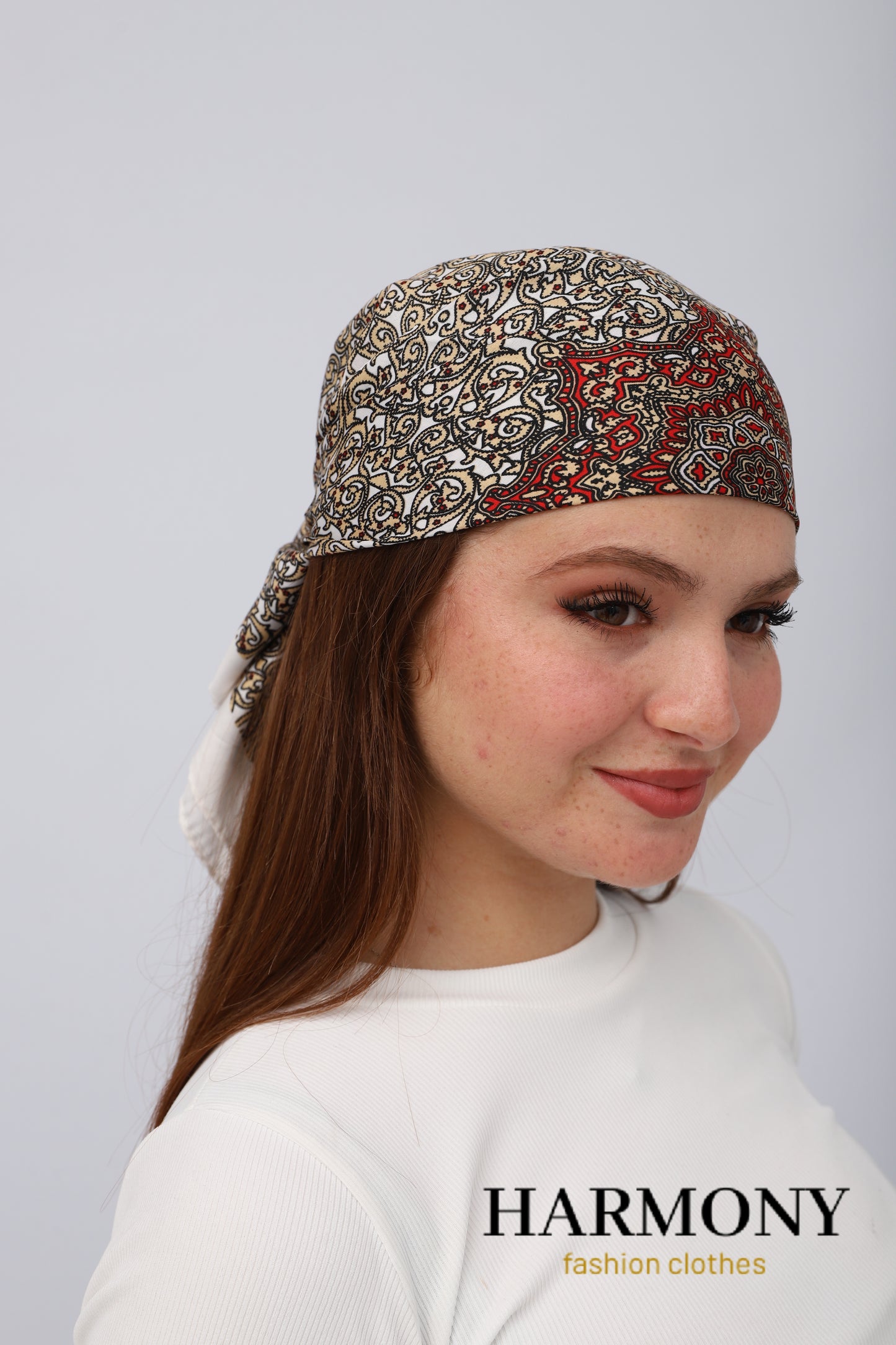 Foulard carré imprimé